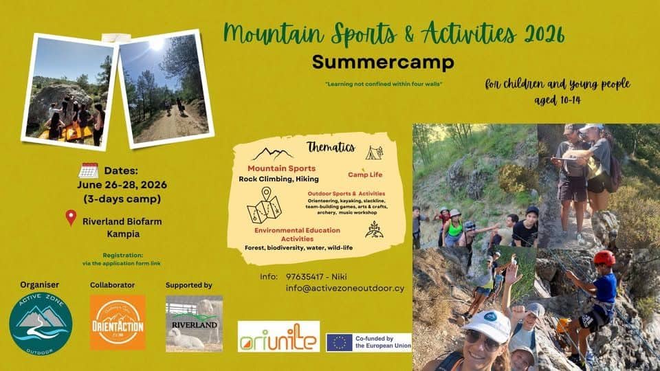 Mountain Sports Summer Camp: 3-Day Adventure in Kampia event image