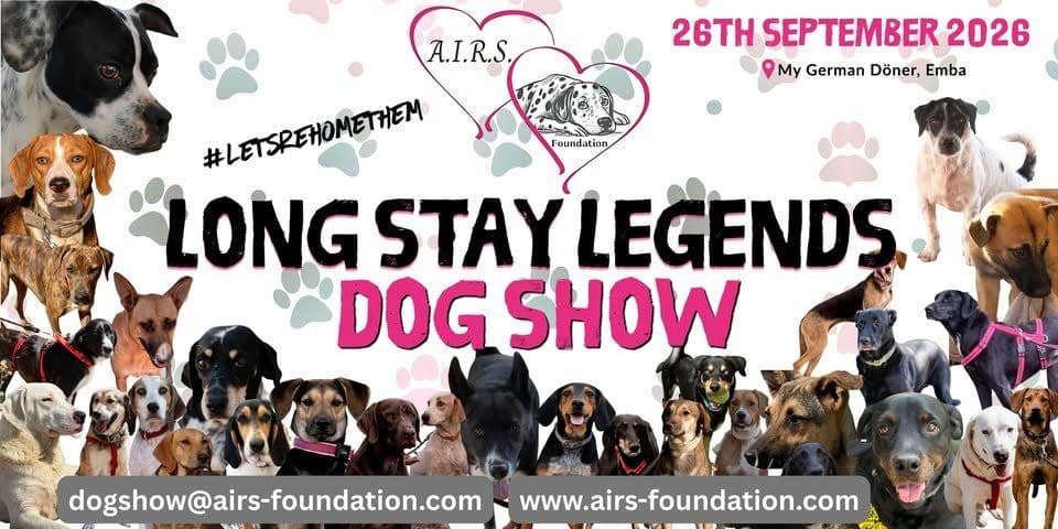 Long Stay Legends Dog Show: Adoption Event in Paphos event image