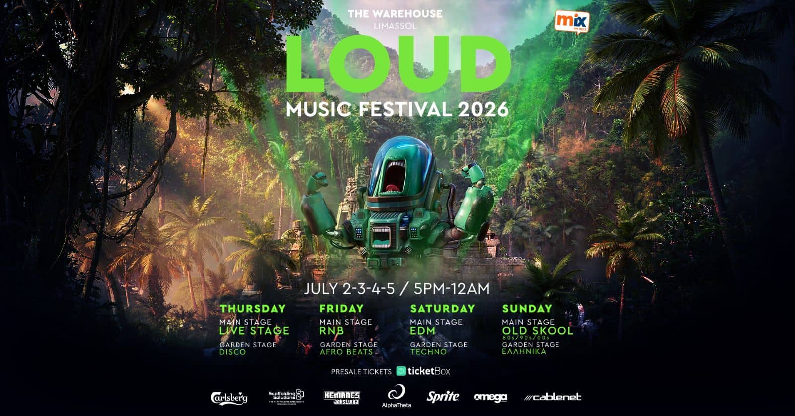 LMF 2026: Loud Music Festival Tickets & Schedule event image