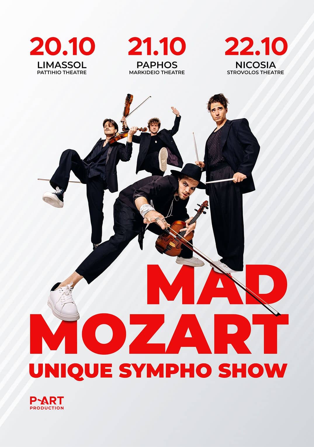 Mad Mozart: Symphonic Rock Show in Cyprus 2026 event image