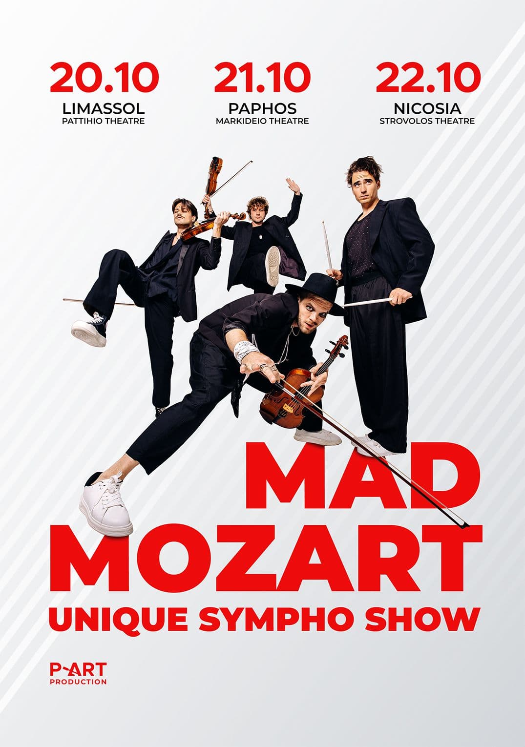 Mad Mozart: Symphonic Rock Show in Cyprus 2026 event image