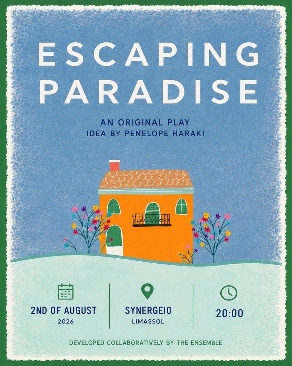 Escaping Paradise: Original Comedy Theatre in Limassol event image