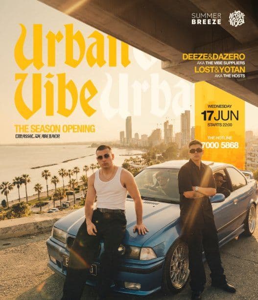 Urban Vibe: Summer Hip Hop Night in Limassol event image