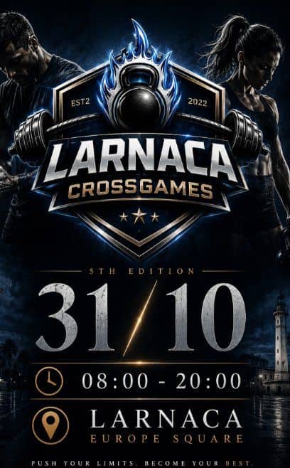 Larnaca CrossGames: International CrossFit Competition in Larnaca event image