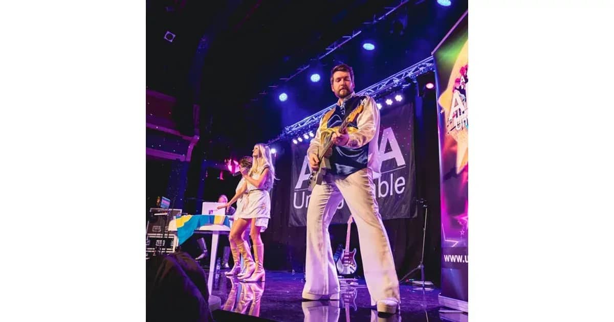 A Tribute to ABBA - Unforgettable - Tour 2026 event poster
