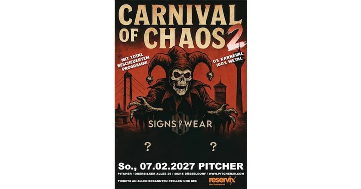 CARNIVAL OF CHAOS VOL. II - SIGNS OF WEAR + tba + tba
