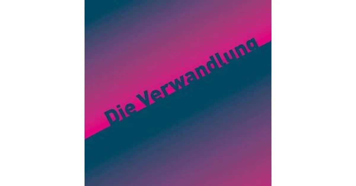 FRANZ KAFKA: DIE VERWANDLUNG event poster
