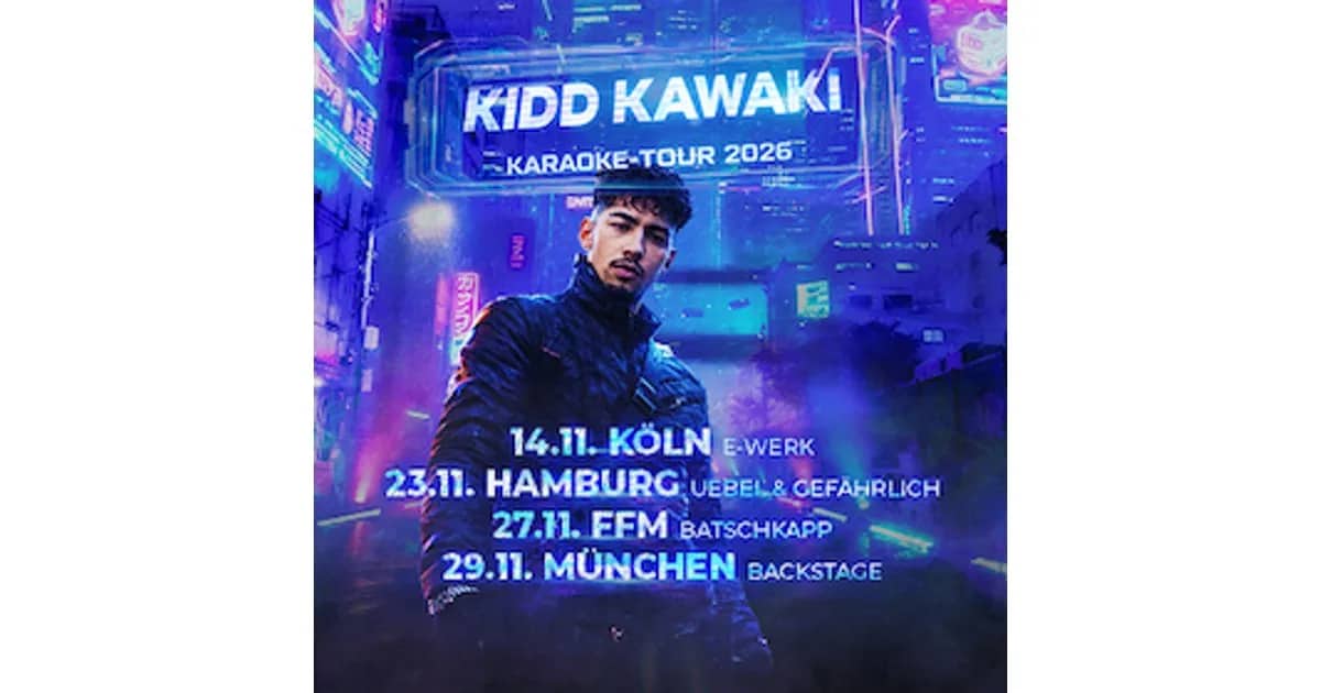 KIDD KAWAKI - KARAOKE TOUR 2026
