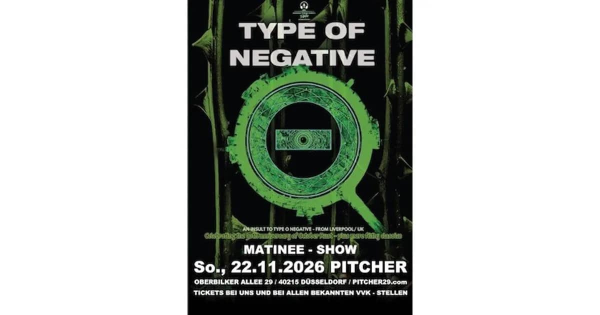 TYPE O NEGATIVE by TYPE OF NEGATIVE