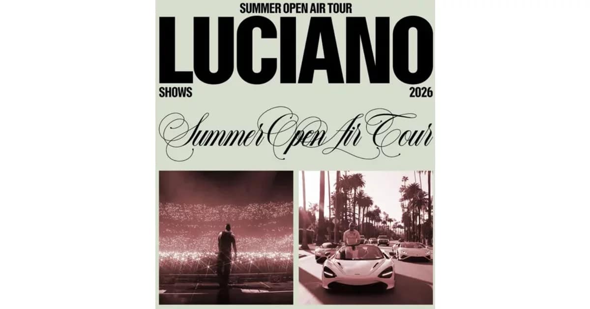 LUCIANO - Summer Open Air Tour