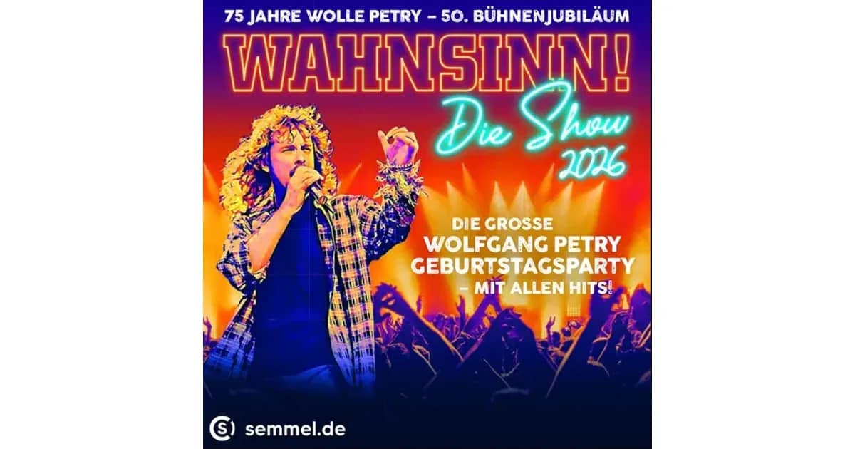 Wahnsinn! Die Show - Die beste Wolfgang Petry Party geht weiter