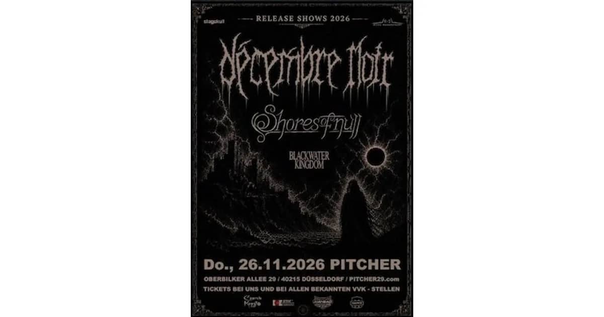 DÉCEMBRE NOIR - + SHORES OF NULL + BLACKWATER KINGDOM