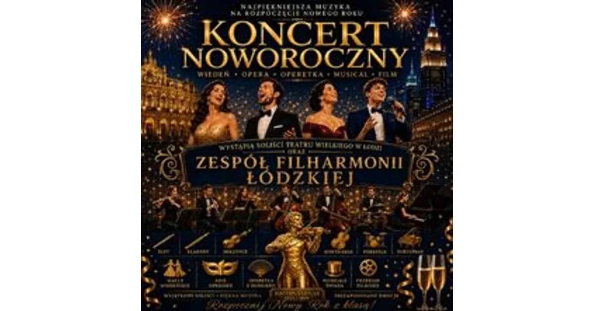 Koncert Noworoczny - Od Straussa aż po największe przeboje filmowe