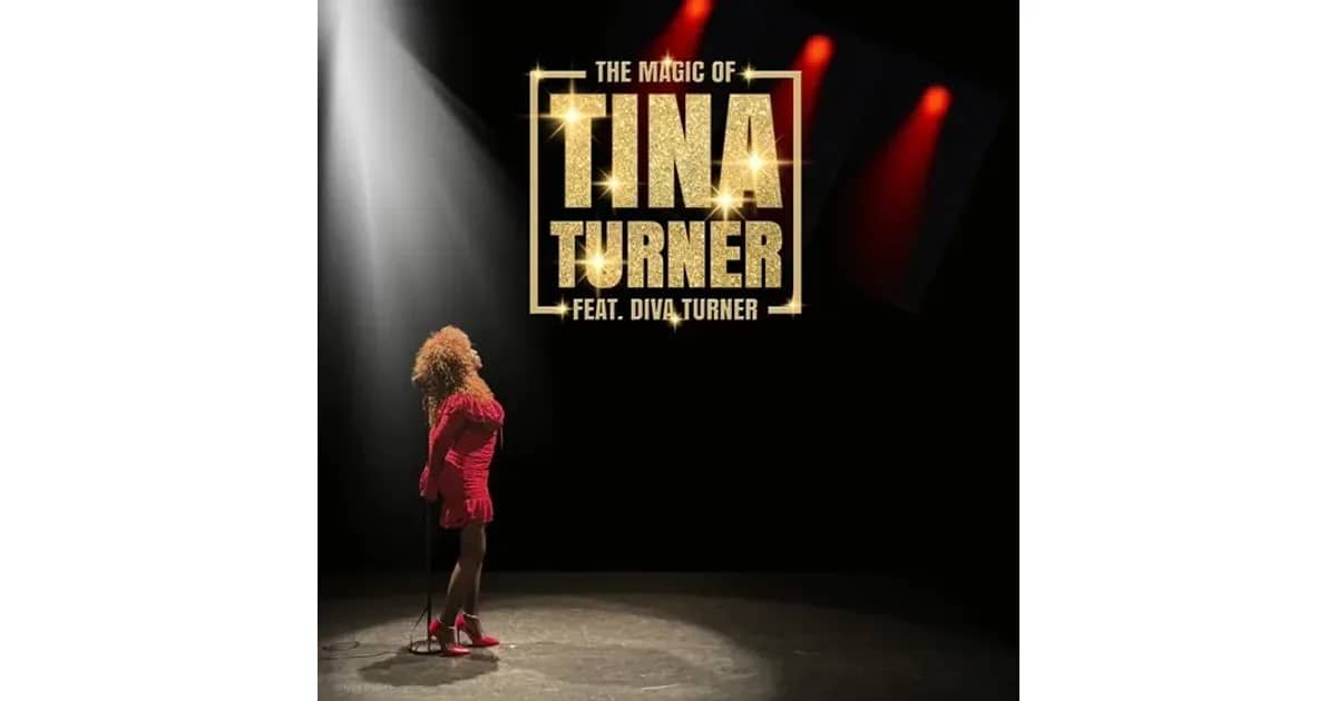 THE MAGIC OF TINA TURNER feat. DIVA TURNER - Simply The Best Concert Show - Europe Tour event poster