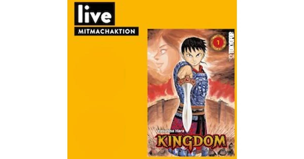 MITMACHAKTION: Kingdom Manga Tour event poster