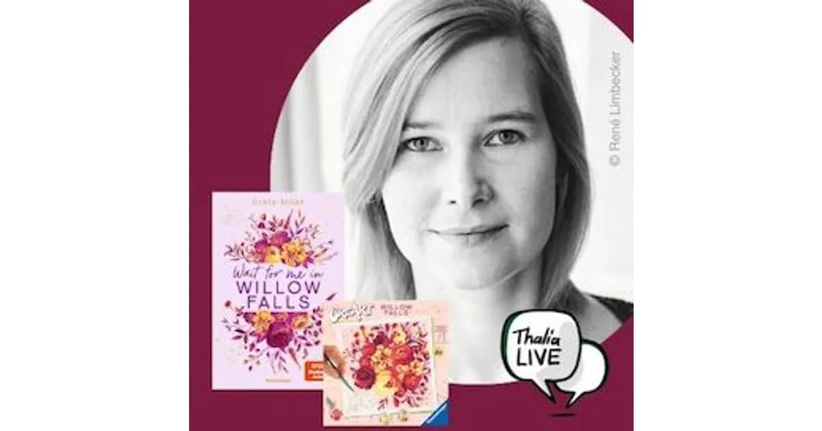 Thalia Berlin Alexa (VST 139035850) - "Willow Falls" CreArt-Abend - das einmalige Hör-Mal-Erlebnis mit Greta Milán event poster