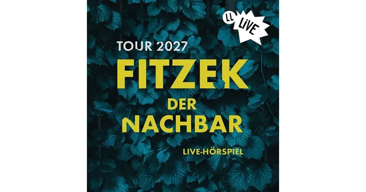 Live-Hörspiel: Der Nachbar - nach Sebastian Fitzek event poster
