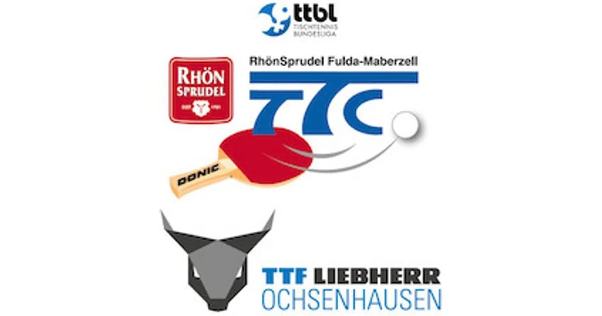 TTC RhönSprudel Fulda-Maberzell - alle Heimspiele 2026/27 - TTC RhönSprudel Fulda-Maberzell - TTF Liebherr Ochsenhausen