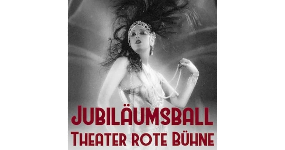 Jubiläumsball des Theaters rote Bühne