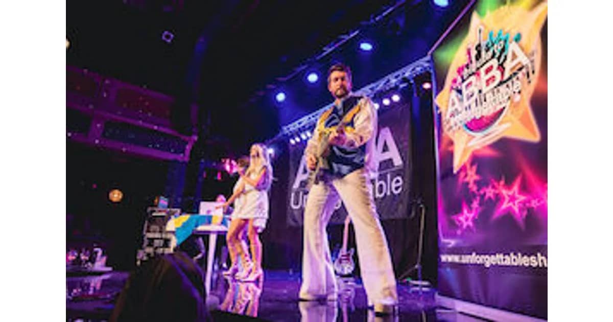 A Tribute to ABBA - Unforgettable - Tour 2027 event poster