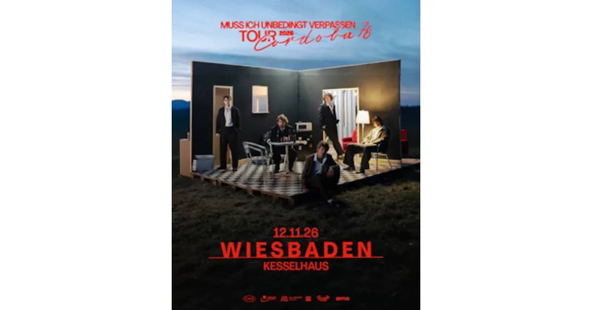 CORDOBA78 - "Muss ich unbedingt verpassen" Tour 2026