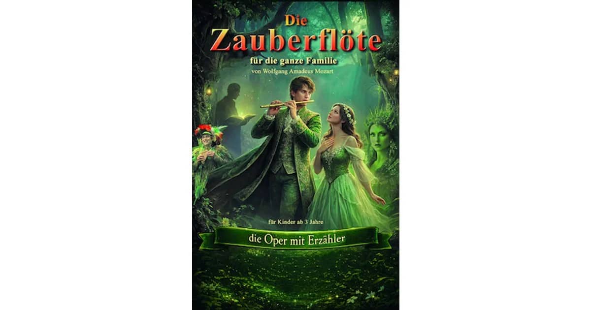 Die Zauberflöte - für die ganze Familie - mit Erzähler