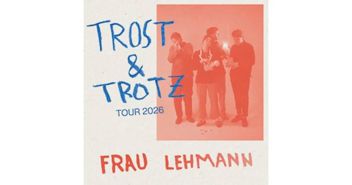 FRAU LEHMANN - Trost & Trotz Tour 2026 event poster