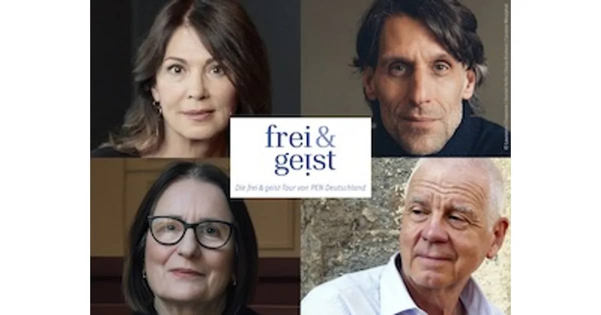 Was (mir) wirklich wichtig ist - Die frei&geist-Tour von PEN Deutschland