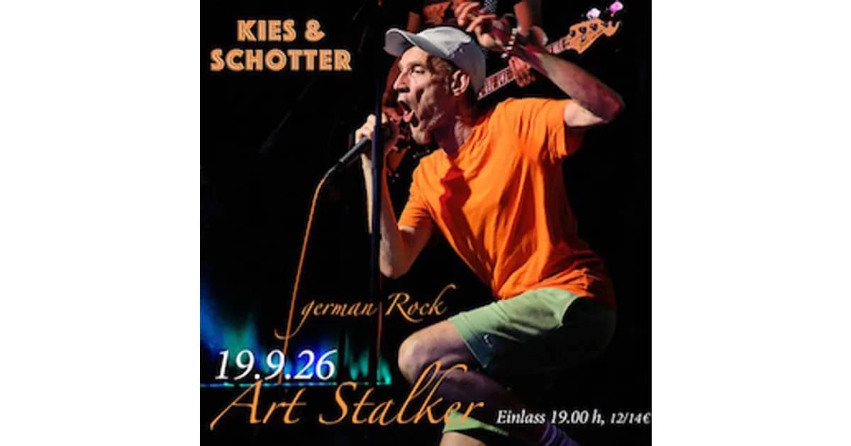 Kies & Schotter - Deutsch-Rock - Neue Songs und 100 Minuten voller Energie event poster