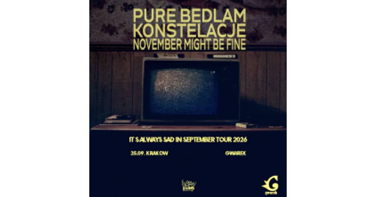 Pure Bedlam & Konstelacje & November Might Be Fine