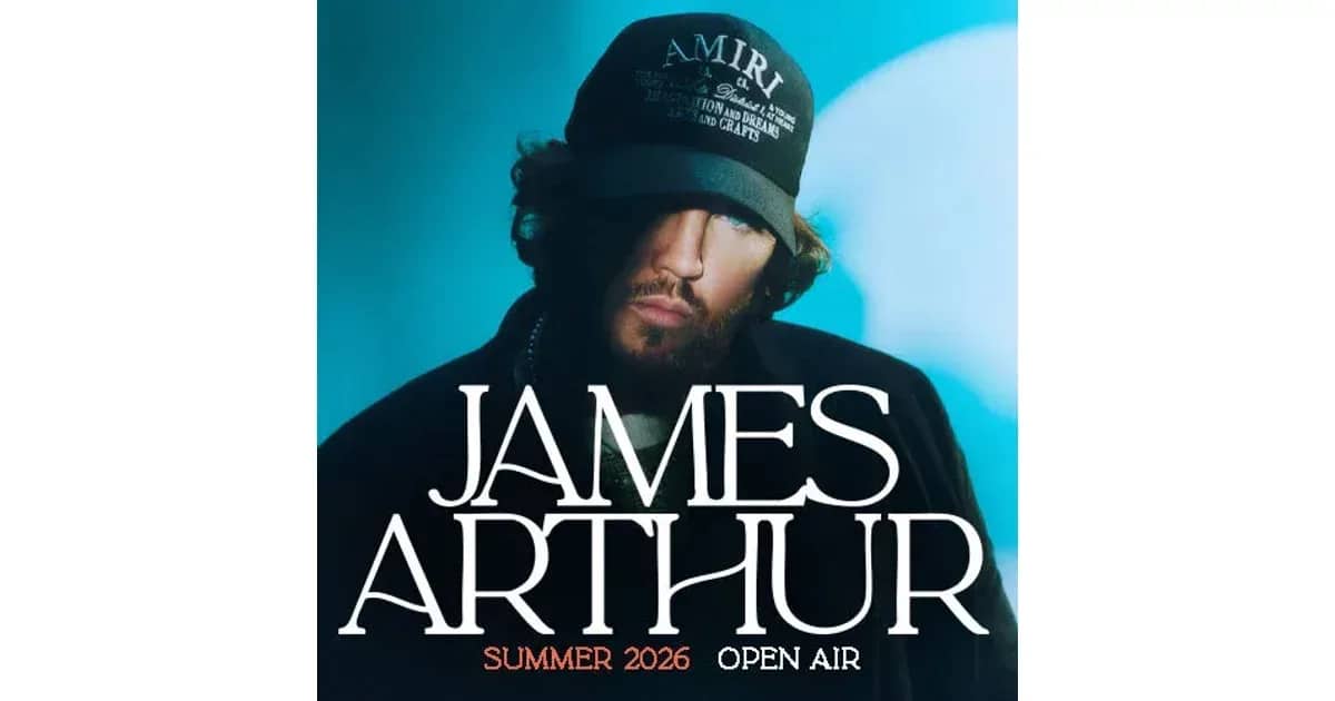 Gießener Kultursommer 2026 - VIP - JAMES ARTHUR - VIP-Ticket