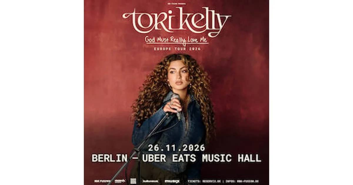 TORI KELLY - God Must Really Love Me Europe Tour