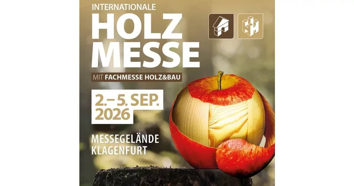 Internationale Holzmesse 2026 - mit Holz&Bau event poster