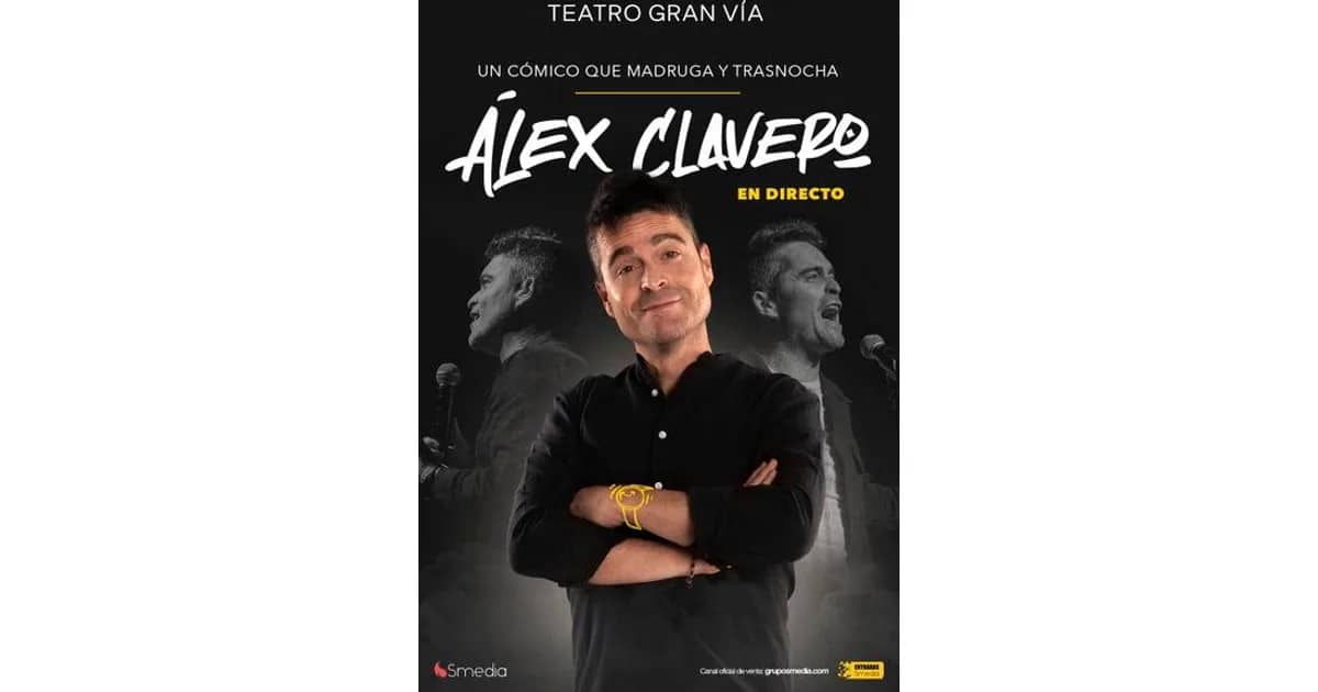 Álex Clavero. En directo.
