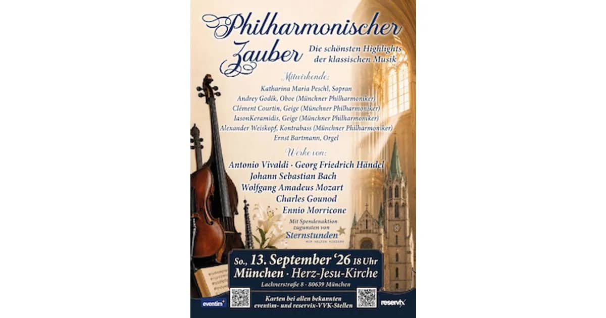 Philharmonischer Zauber - Mit Musiker der Münchner Philharmoniker event poster