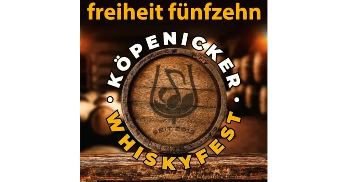 Köpenicker Whiskyfest event poster