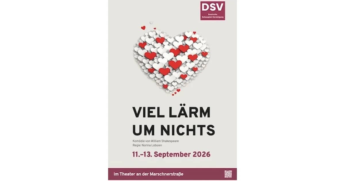 Viel Lärm um nichts event poster