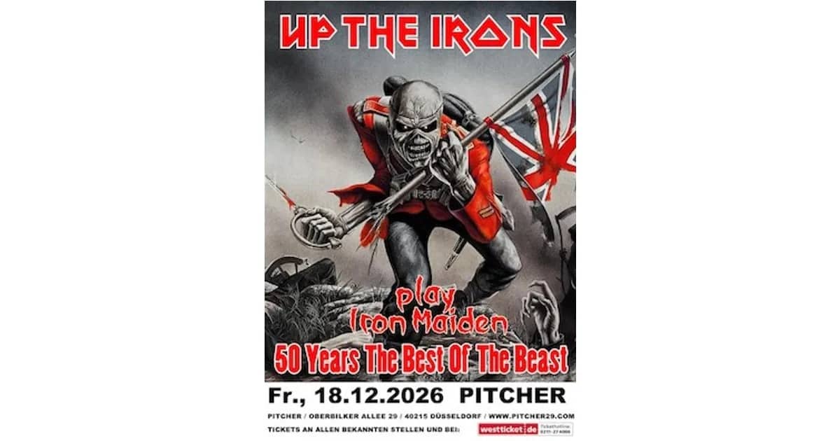 IRON MAIDEN by UP THE IRONS - "50 YEARS THE BEST OF THE BEAST"