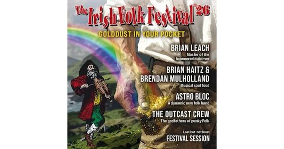 THE IRISH FOLK FESTIVAL 2026 - Gold dust in your pocket Tour