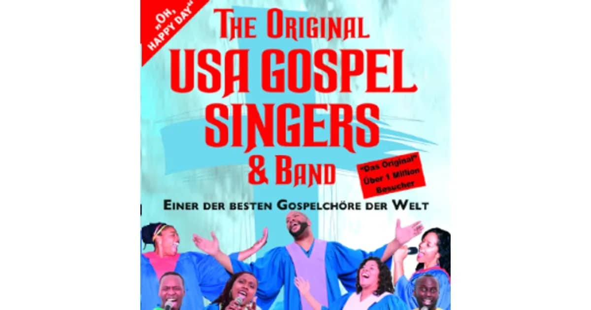 The Original USA Gospel Singers & Band - Weihnachten in Gospelart!