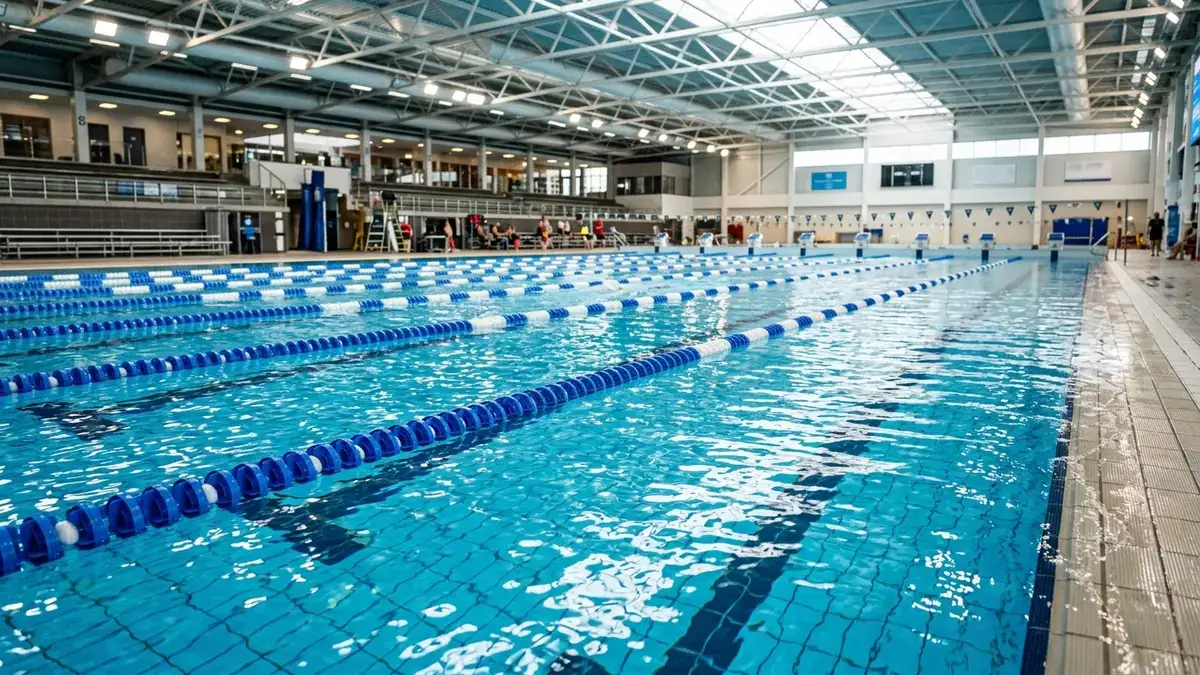 A sports venue.