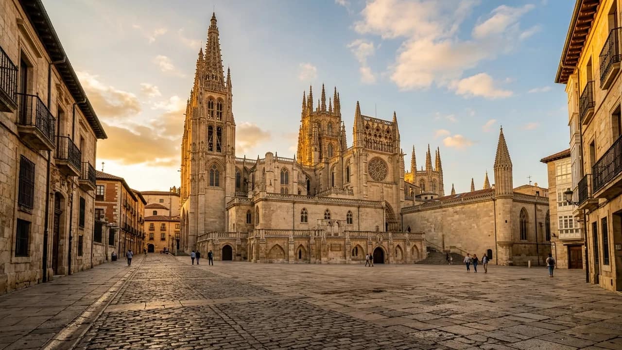 Burgos cityscape