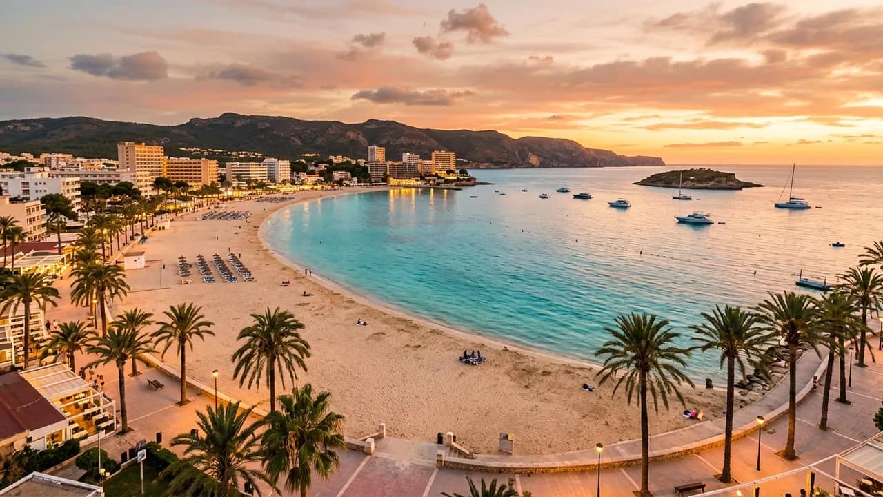 Magaluf cityscape